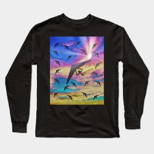 Hang Glider trend freedom Long Sleeve T-Shirt